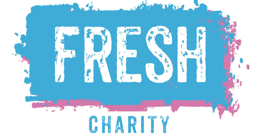 Fresh charity logo on white background